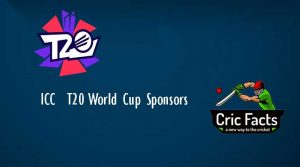 Sponsorships & Official Partners of the ICC T20 World Cup 2022