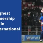 Highest Partnership in T20 International History - Cricfacts.com