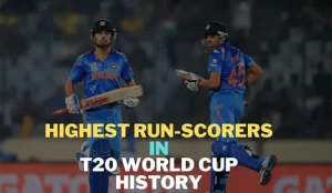 Highest run-scorers in Men’s T20 World Cup history