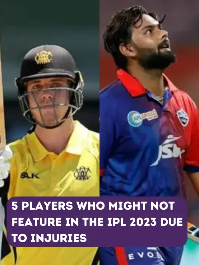 5 players who might not feature in the IPL 2023 due to injuries