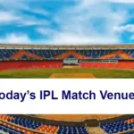 Todays ipl match venue ground