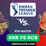 IPL 2023 KKR vs RCB Live Match