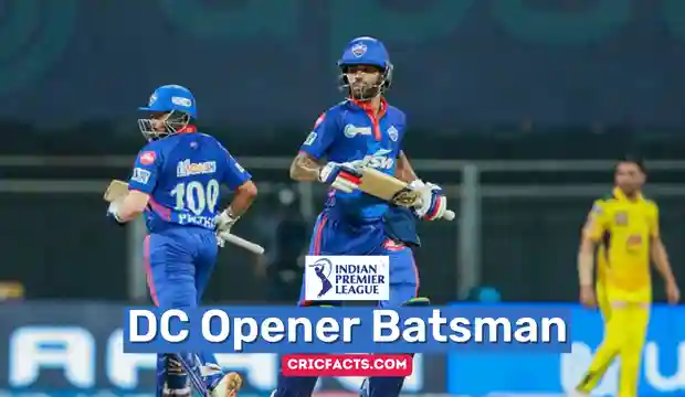 Delhi Capital Opener Batsman 2023