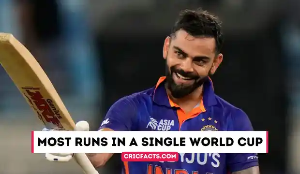 most runs in a single World Cup