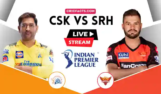 How to Watch CSK vs SRH Live Streaming free, IPL 2023 Match 29