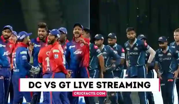 IPL 2023 DC vs GT Live Streaming