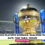 IPL 2023 Playoffs Qualified Teams List