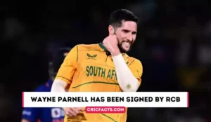 IPL 2023: South African speedster Wayne Parnell has been signed by RCB