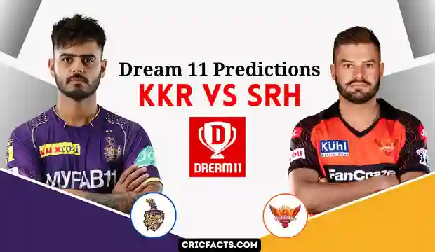 IPL 2023 KKR vs SRH, Dream 11 Predictions, Fantasy Cricket Tip Today IPL Match