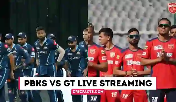 IPL 2023 PBKS vs GT Live Streaming