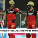 Royal Challengers Bangalore Opener Batsman IPL 2023