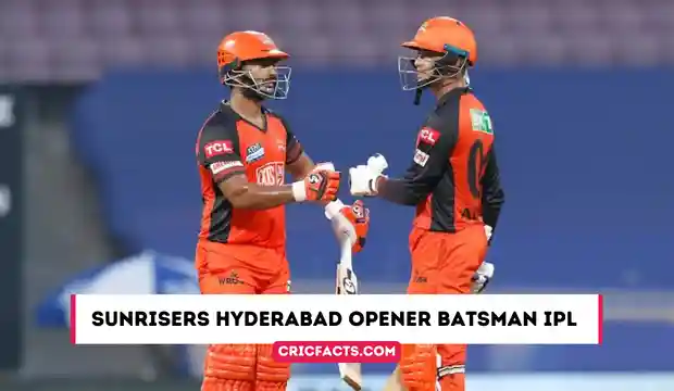 Sunrisers Hyderabad Opener Batsman IPL 2023 