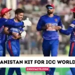 Afghanistan Kit for ICC World Cup 2023