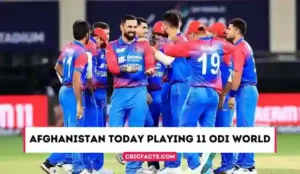 Afghanistan Playing 11 in World Cup 2023 – Afghanistan Today Playing 11 ODI World Cup 2023 – AFG Today Playing 11