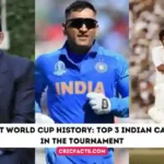 Indian Captains in World Cup History