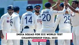 WTC 2023: India Squad For ICC World Test Championship Final 2023