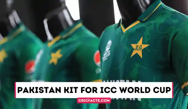 Pakistan Kit for ICC World Cup 2023