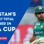 Highest Totals Scored By Pakistan In Asia Cup History