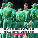South Africa Playing 11 Today Match World Cup 2023 – South Africa Today Playing 11 ODI World Cup 2023 – SA Today Playing 11