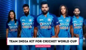 ICC World Cup 2023: Team India Kit for Cricket World Cup 2023