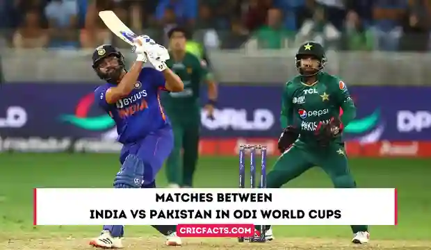India vs Pakistan World Cup History