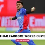 Fazalhaq Farooqi World Cup Stats, Fazalhaq Farooqi World Cup 2023 Stats