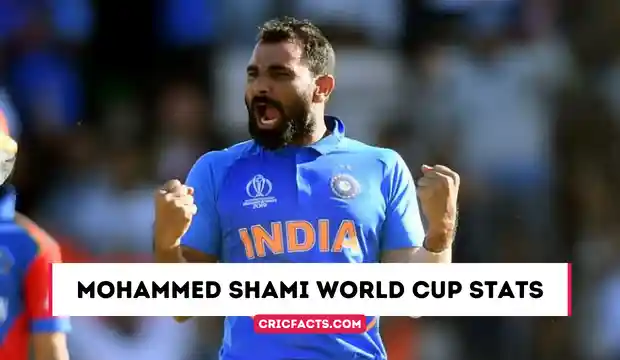Mohammed Shami Wickets in World Cup 2023