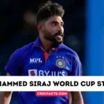 Mohammed Siraj Wickets in World Cup 2023