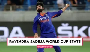 Ravindra Jadeja World Cup Stats (2023), Career, Runs, Wickets, 50s, 100s, Records