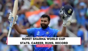Rohit Sharma World Cup Stats (2023), Career, Runs, Record
