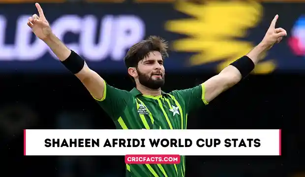 Shaheen Afridi Wickets in World Cup 2023