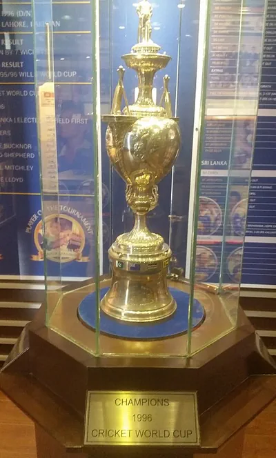 Wills World Cup (1996) Trophy