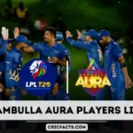 Dambulla Aura LPL 2023 Squad