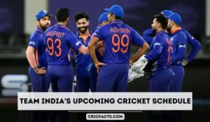 Team India’s Upcoming Cricket Schedule From 2023 – 2025