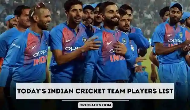 Today Indian Cricket Team