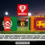 afg vs sri lanka dream11 prediction asia cup