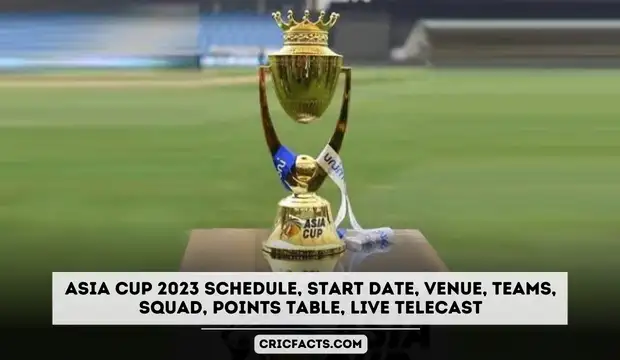 asia cup 2023 schedule