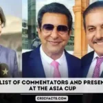 Asia Cup 2023 Commentators Team