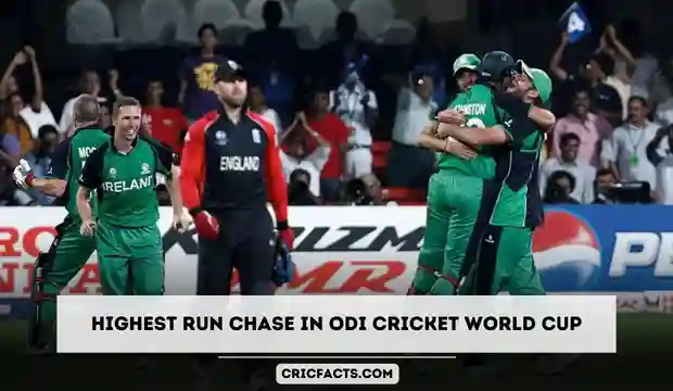 Highest Run Chase in ICC ODI World Cup