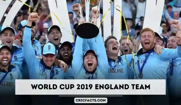 England's 2019 Cricket World Cup squad