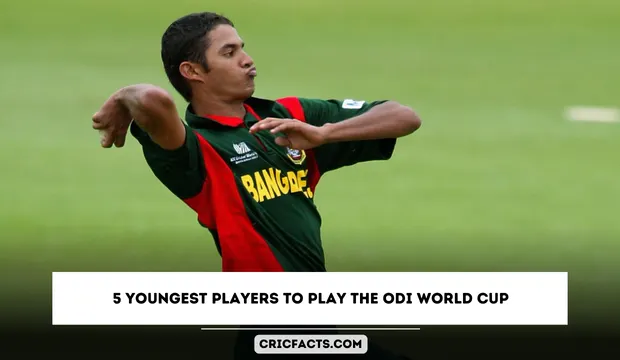 youngest player to play in the ODI World Cup