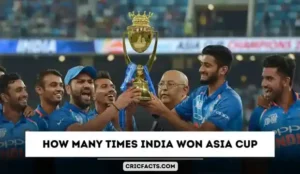 How Many Times India Won Asia Cup Trophy