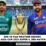 IND vs PAK ASIA CUP 2023 Super 4 Match