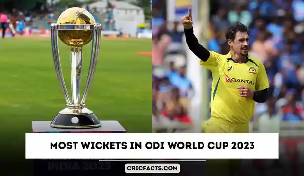 Most Wickets in ODI World Cup