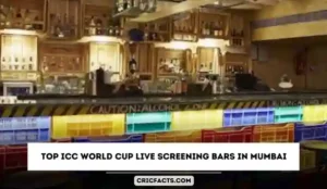 Top ICC World Cup Live Screening Bars In Mumbai