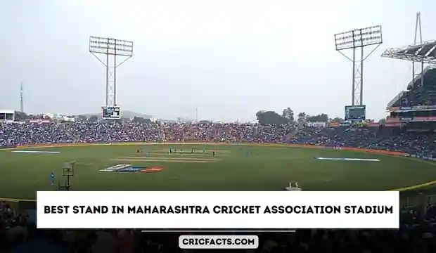 Best Stand In Maharashtra Cricket Association Stadium