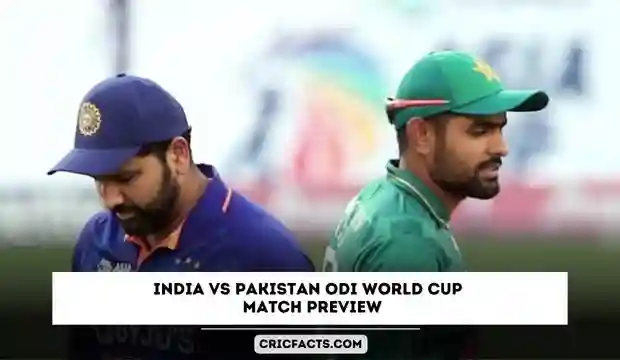 india vs pakistan icc odi world cup 2023 match preview , live streaming ,prediciton