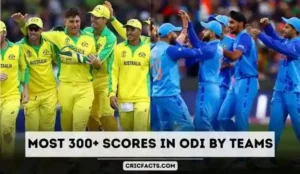 Most 300 Plus Runs Scores in ODI Cricket by Teams