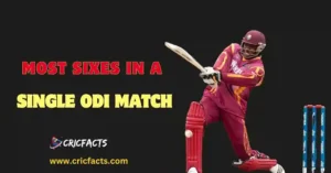 Most Sixes in a Single ODI Match by a Player