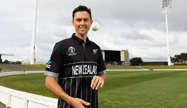 ICC World Cup 2023 jersey for the New Zealand cricket team